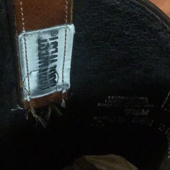 Vintage snakeskin leather cowboy boots high Sz 7.5 M - Picture 13 of 16